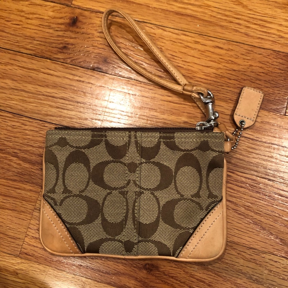 Coach wristlet